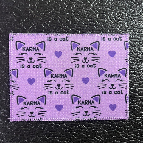 Taylor Swift Karma is a Purple Cat