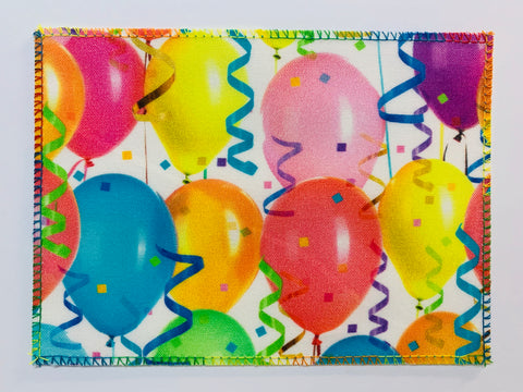 Birthday Balloons & Confetti