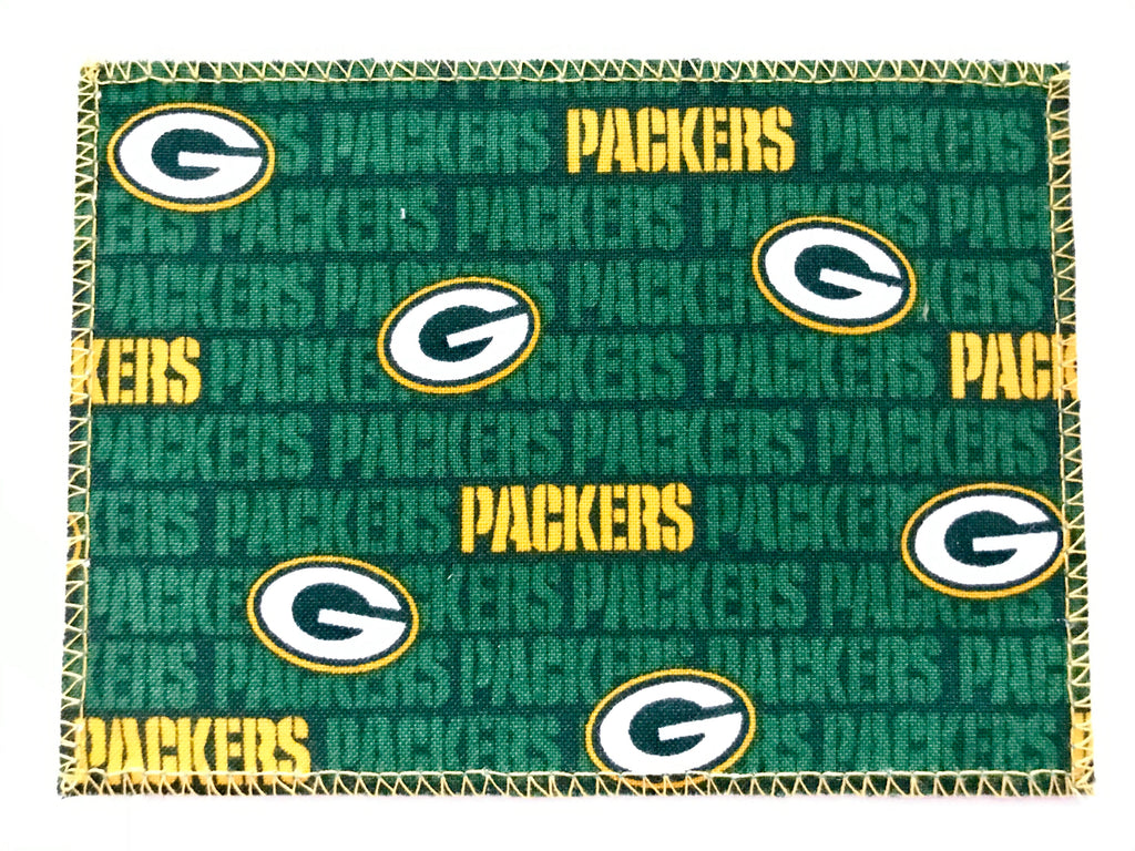 Green Bay Packers fabric last piece